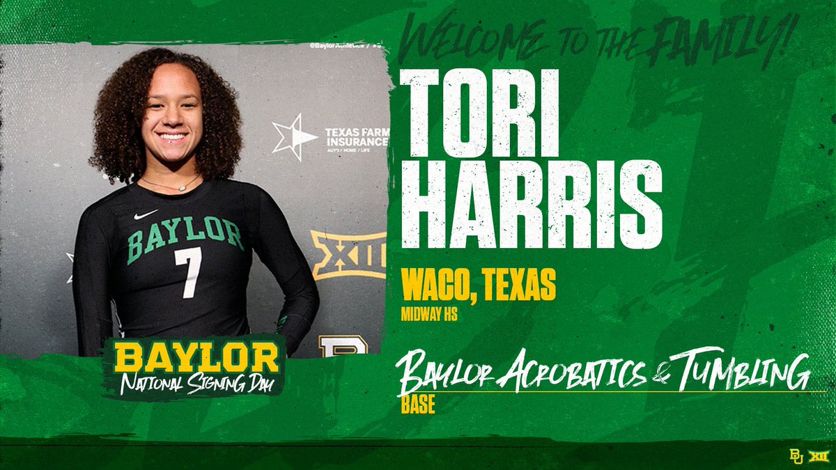 BaylorAcroTumb's tweet image. A local product, please welcome @torr_harris to the #BaylorFamily! ⁣
⁣⁣⁣⁣⁣⁣⁣
#SicEm | #SignBU | #BUFamily | #NoLimits
