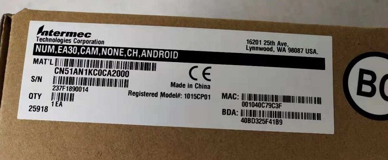 slonparts's tweet image. New Original&amp;amp;High quality #Intermec #CN51. Only 10 pieces
Are you interested in it?
If you are interested in any Barcode Scanners ,kindly contact us! 
Email:sales1@printerfuser-hp.com 
WhatsApp/Wechat:+8615899968077
skype:slontech