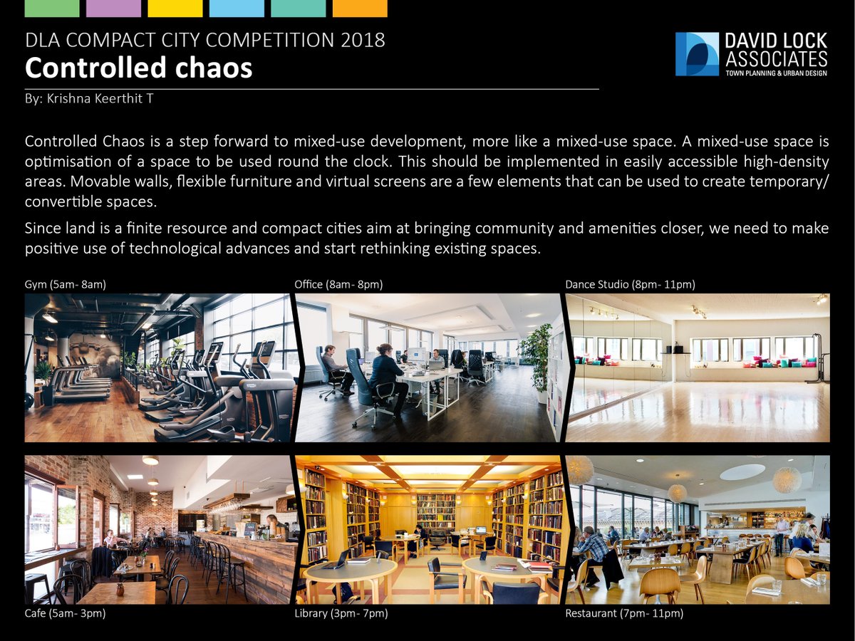 dlaaust's tweet photo. Krishna Keerthit's Compact Cities Competition entry looked at mixed-use space optimisation with movable walls and flexible furniture. Click the photo for a closer look. #compactcities #mixed-use #flexible #urbandesign #urbanplanning #controlledchaos https://t.co/ZBaR7l0Fvx