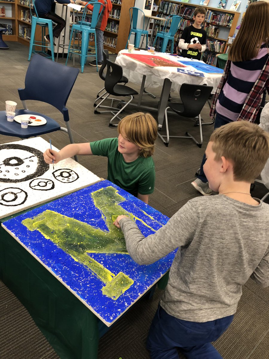 Anna Balazs On Twitter After School Art Club In The Library