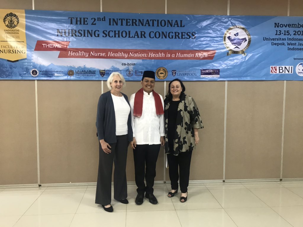 DrPMDavidson's tweet photo. @univ_indonesia fabulous leadership in #nursing #Indonesia https://t.co/VFCGuZnga9