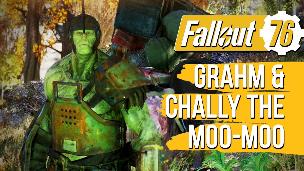 Grahm and Chally the moo-moo's Fair Trades #Fallout76 youtu.be/2hCPeyUif6o