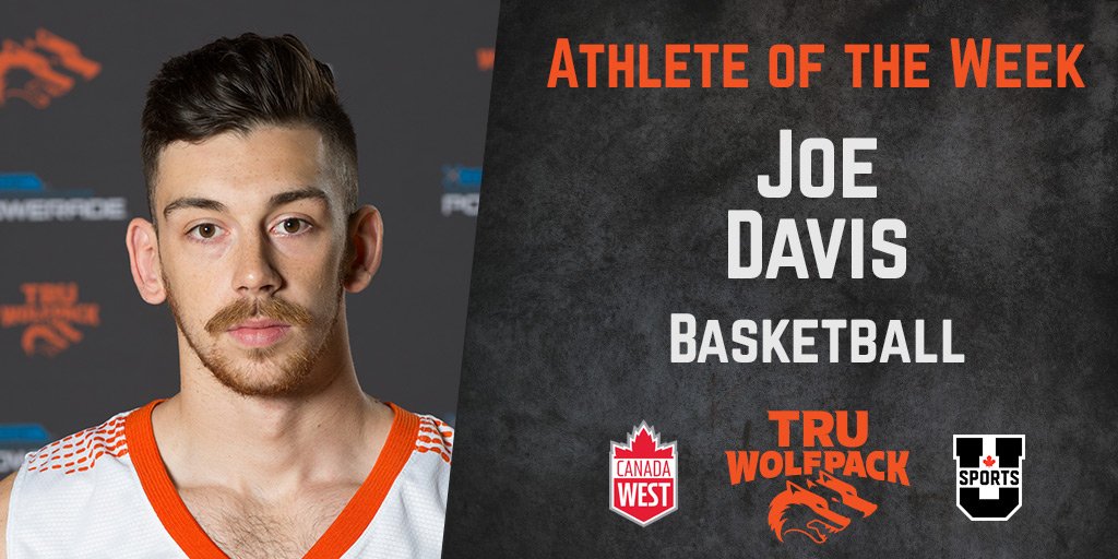 GoTRUWolfPack's tweet photo. 🌟 Men's Athlete of the Week // MBB's Joe Davis
#HereWeCome #mytru #AthleteoftheWeek #CWmbb #kamloops #USPORTS https://t.co/E9PlRtZcMc