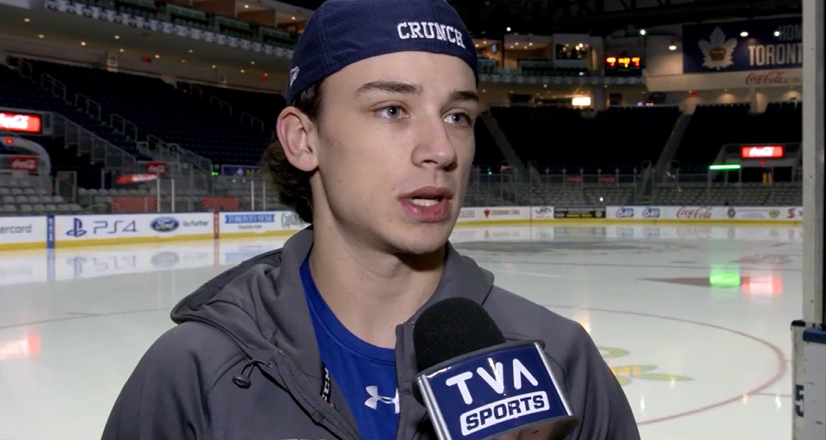 Alex Barré-Boulet impressionne avec le <a href="/SyracuseCrunch/">Syracuse Crunch</a> alors qu'il fait ses classes dans les rangs professionnels. 

Reportage de @MLalancetteTVA bit.ly/2B6Uw0h