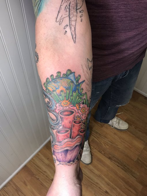 Got some more done on my tat.  @danielled1983 @naughtynevaeh @Naughtydestiny @CountryAshCams @SatinJade<a class="tags" href="/tag/danielled1983">@danielled1983</a><a href="/tag/repost"class="tags"><span>#repost</span></a>