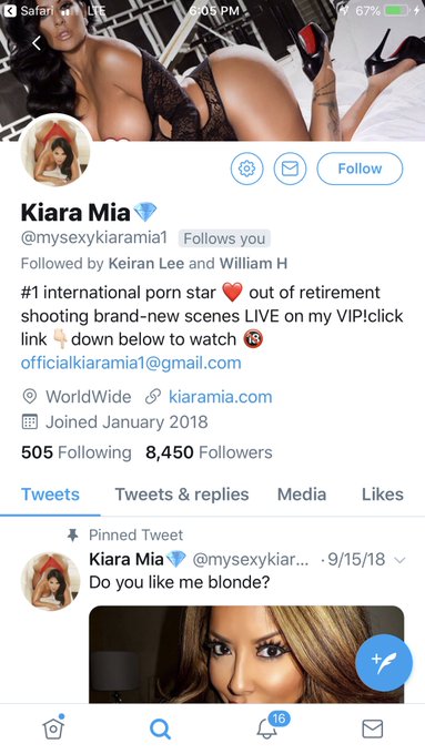 Tw Pornstars Kiara Mia Pictures And Videos From Twitter