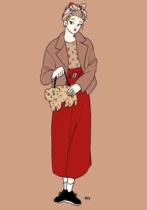 「赤いスカート ソックス」のTwitter画像/イラスト(古い順)