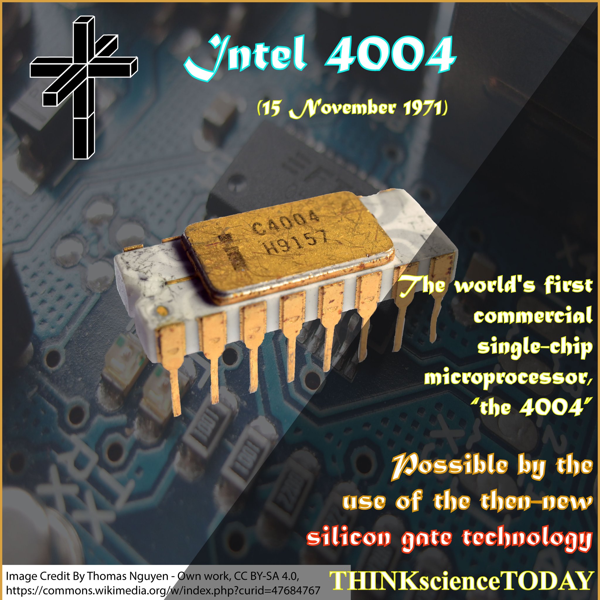 First Microprocessor