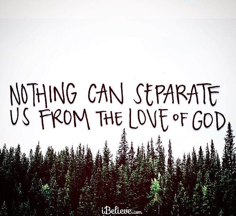 marshahorn66's tweet photo. For I am persuaded that neither death nor life, nor angels nor principalities nor powers,nor things present nor things to come,nor height nor depth, nor any other created thing, shall be able to separate us from the love of God which is in Christ Jesus our Lord.
Romans 8:38-39 https://t.co/sbwxcV4Qwn