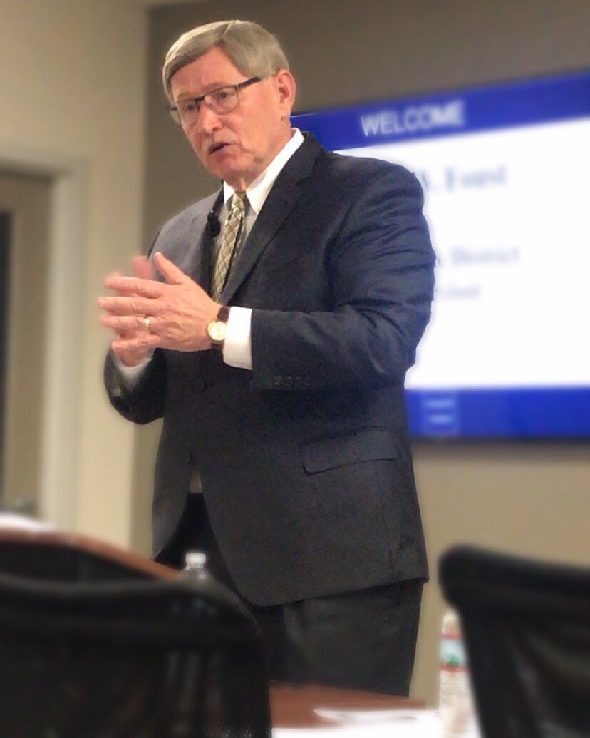 A big shout out to <a href="/fairfaxcounty/">Fairfax County Government 🇺🇸</a> Supervisor John Foust for presenting at our business meeting yesterday. Thank you for updating us on real estate development and other projects across the county. Until next time! 🤩 <a href="/longandfoster/">Long & Foster</a>