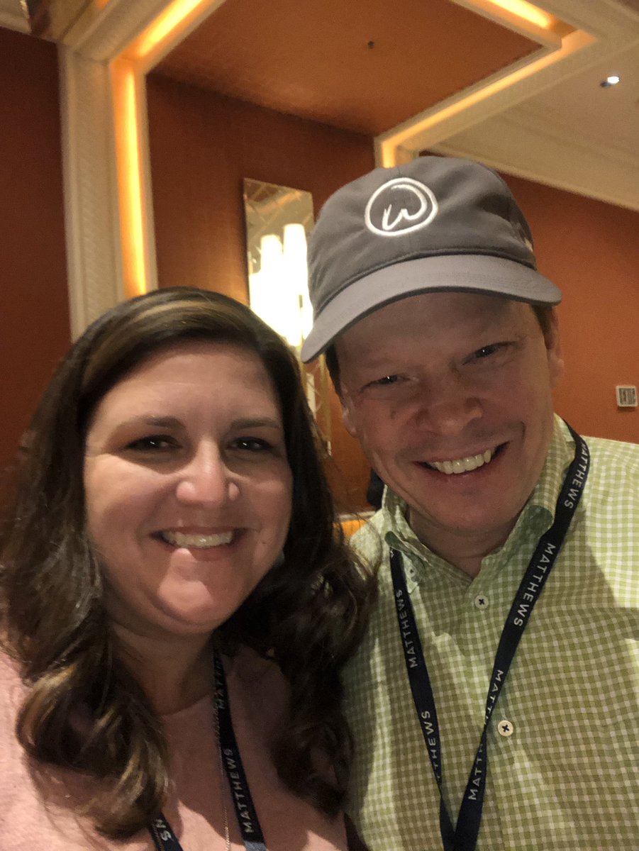 MissyLashley's tweet photo. So excited to meet @PWahlburg at the Restaurant Finance and Development Conference this week! Love the Wahlburg family, and he’s a fan of Chick-fil-A! #rfdc2018 #chickfila #wahlburgers https://t.co/8jIMhA3UBU