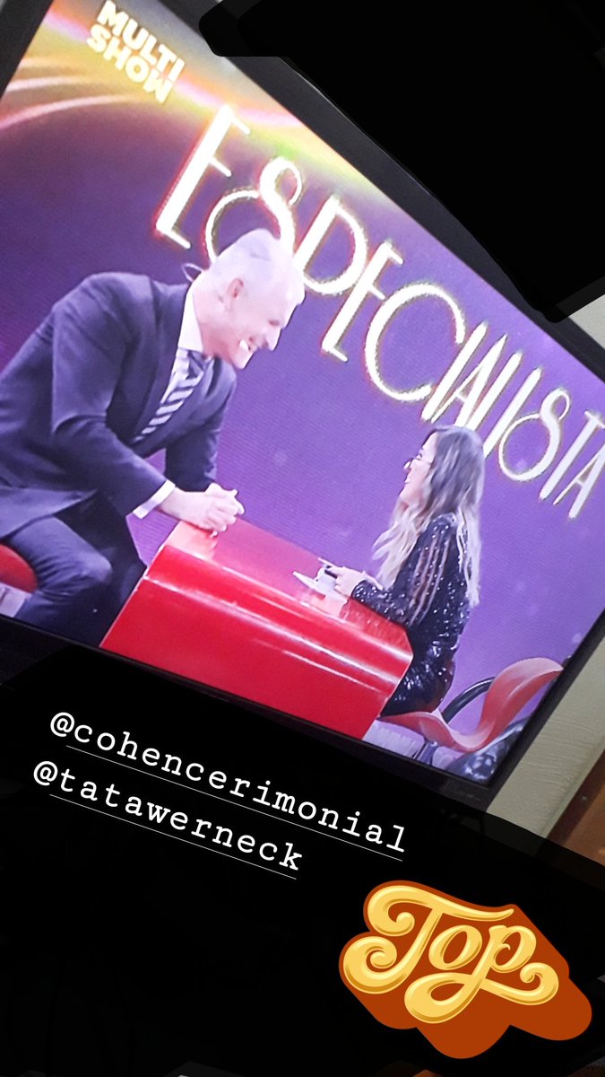 DeboraBrenner's tweet photo. #RobertoCohen #Mestre #LadyNight #AngélicaNoLadyNight @pefabiodemelo @angelicaksy @Tatawerneck @multishow programa f...!!!! 🔝🔝🔝🙏❤ https://t.co/XN1TuuRG7F