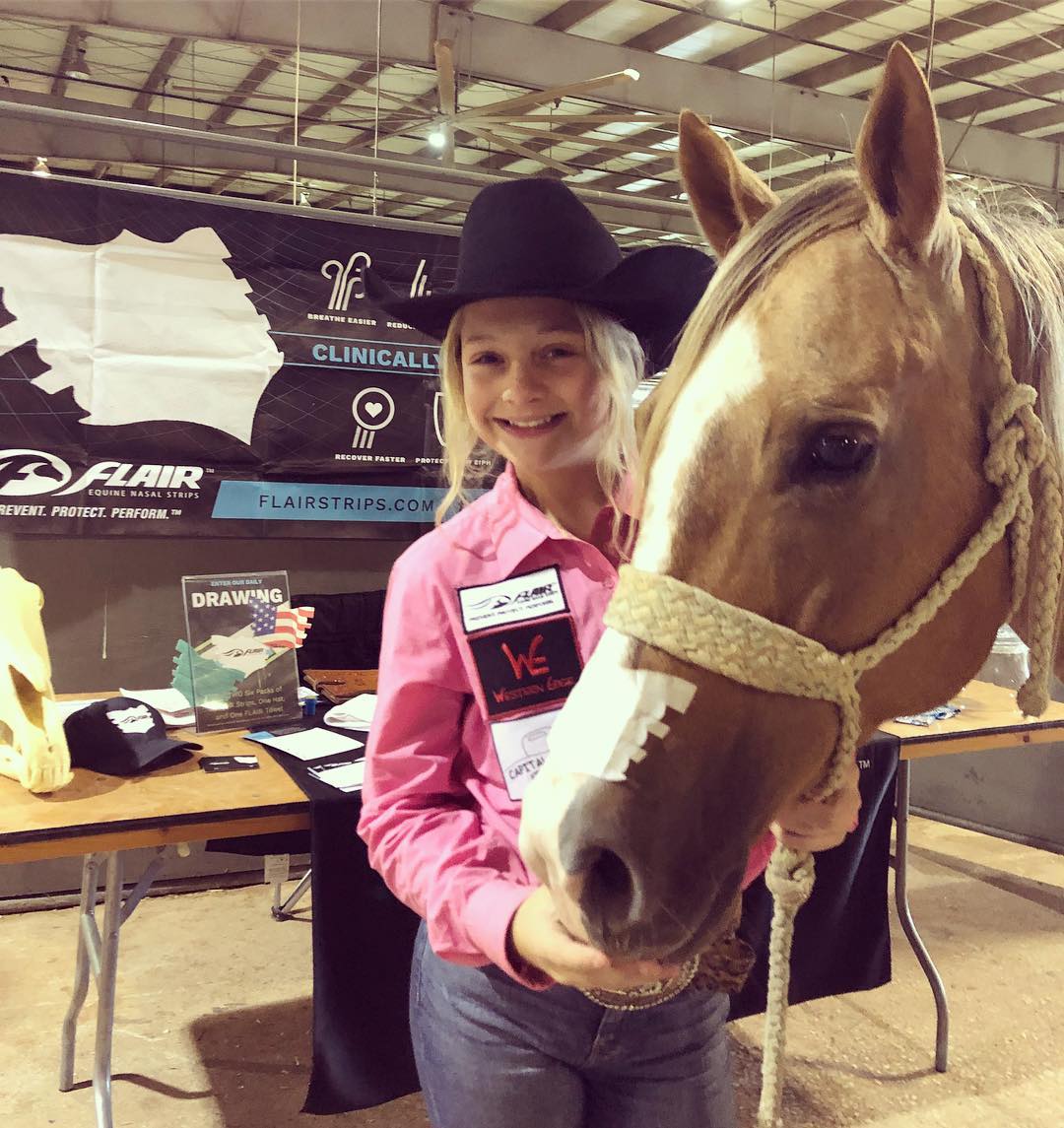 FLAIRstrips's tweet photo. #westernwednesday We are 22 days away from the NFR and the JR. NFR where #teamflair member Patton Ann Lynch will be competing! Congratulations Patton and best of luck in Vegas at the JR. NFR! We will be cheering loud. #flairstrips #barrelracing #jrnfr #hardworkpaysoff https://t.co/iMJz0uaXKX