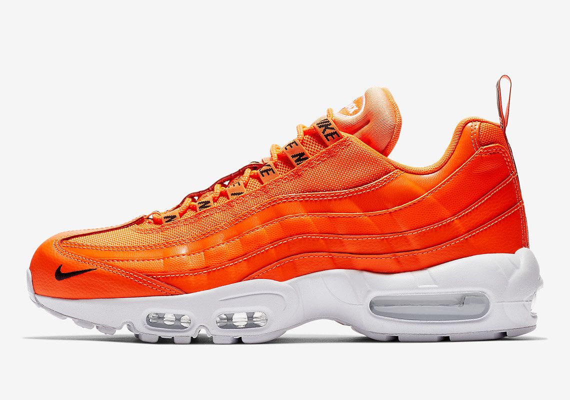 bright orange air max