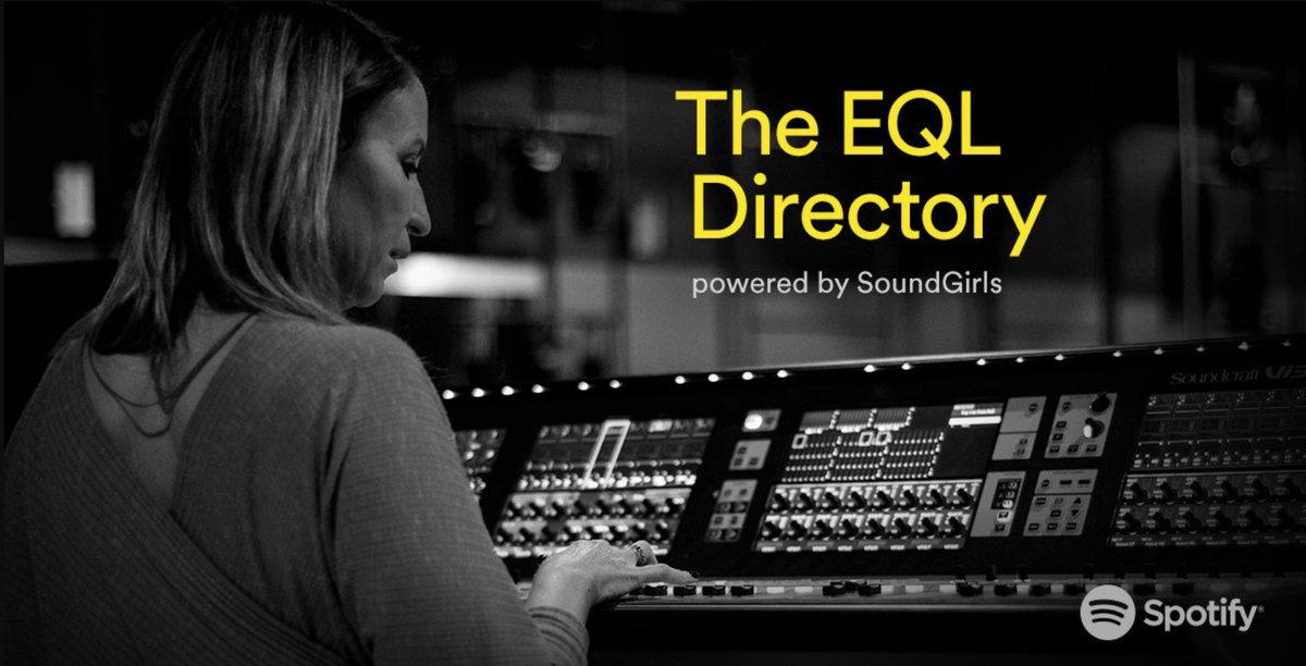timpsnider's tweet photo. Spotify launches a global database for women working in music ♪ ♫ ♬→ https://t.co/s24YoktcUK | via @musicbizworld @SoundGirlsOrg #business #audio #streaming #tech #EQLDirectory #digitalmedia https://t.co/yWZX6K60Iw