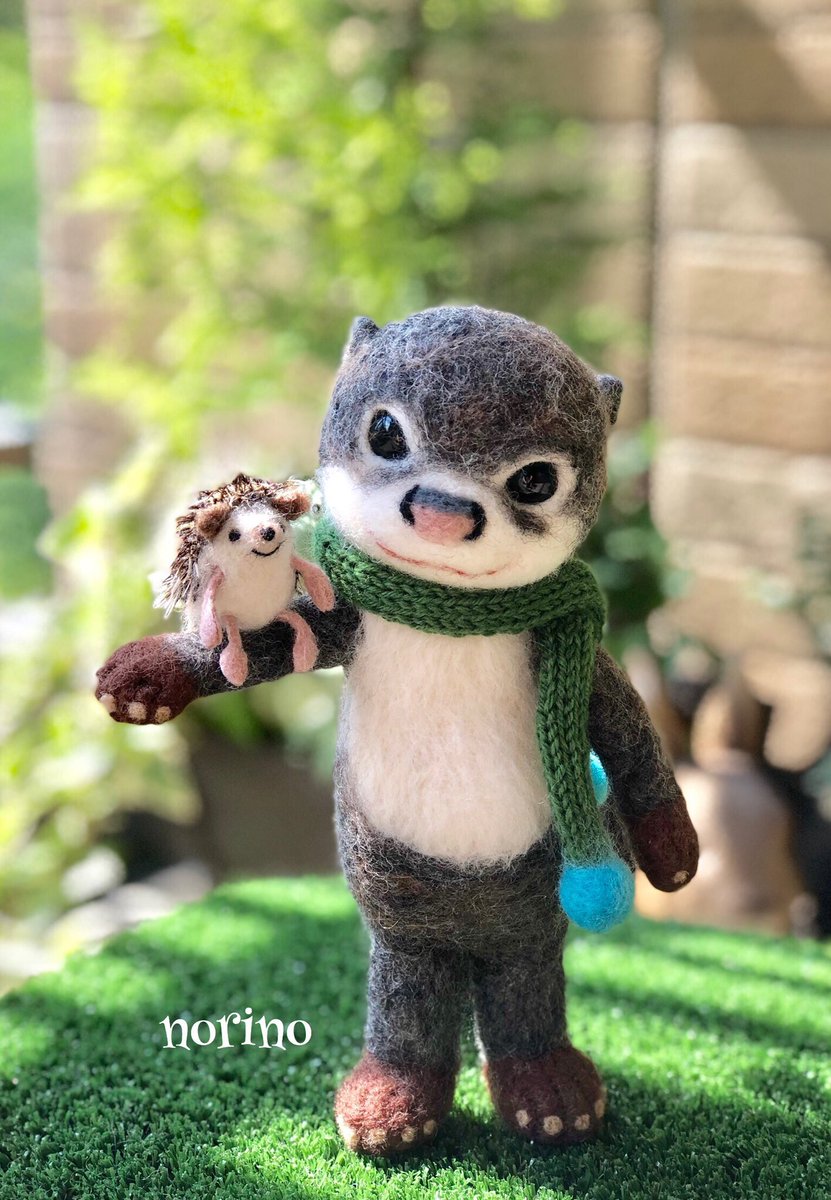 私を布教して 便乗させていただきます！羊毛フェルトでハリネズミや