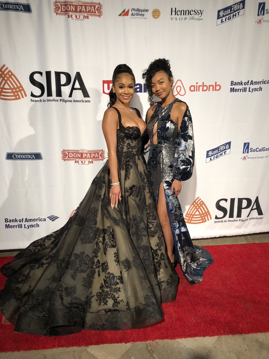 aasian's tweet photo. blackapinas! long beach & the bay 🇵🇭🙌🏾😜❤️ @Saweetie #SIPACares https://t.co/1IsNHnqWLZ