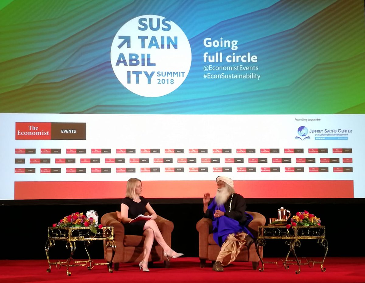 SadhguruJV's tweet photo. Life is an integrated and connected process. How healthy the worms in the soil are today determines how healthy we are tomorrow. -Sg @EconomistEvents @MSLJeconomist #EconSustainability #Sustainability https://t.co/nr8a4QJZ6n