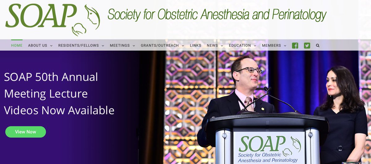 SOAPHQ's tweet image. #SOAPAM2018 lecture videos are now available  buff.ly/2B3pOFb #OBAnes
