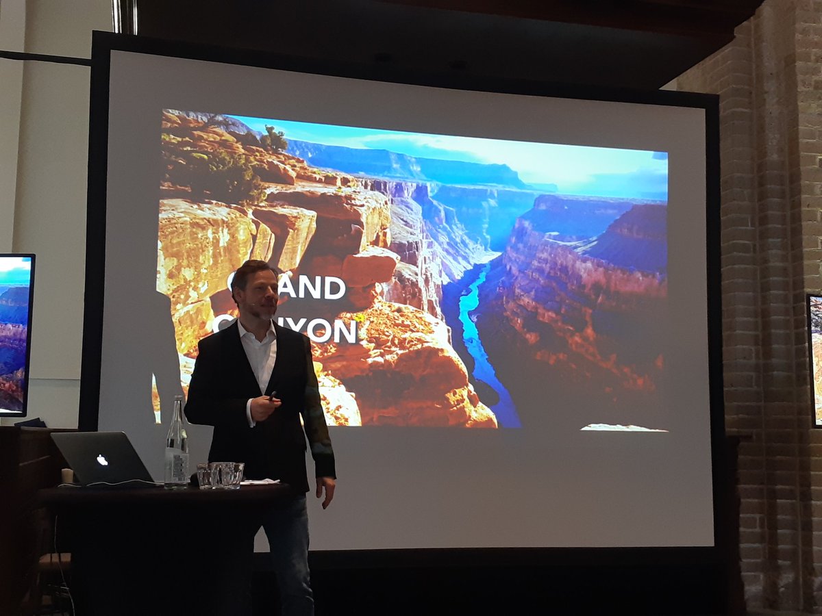 riesagt's tweet photo. Vorige maand interviewde hij Obama, nu geeft hij een leiderschap masterclass bij de UU. Ook de Grand Canyon komt voorbij. https://t.co/A4qKkMisJB