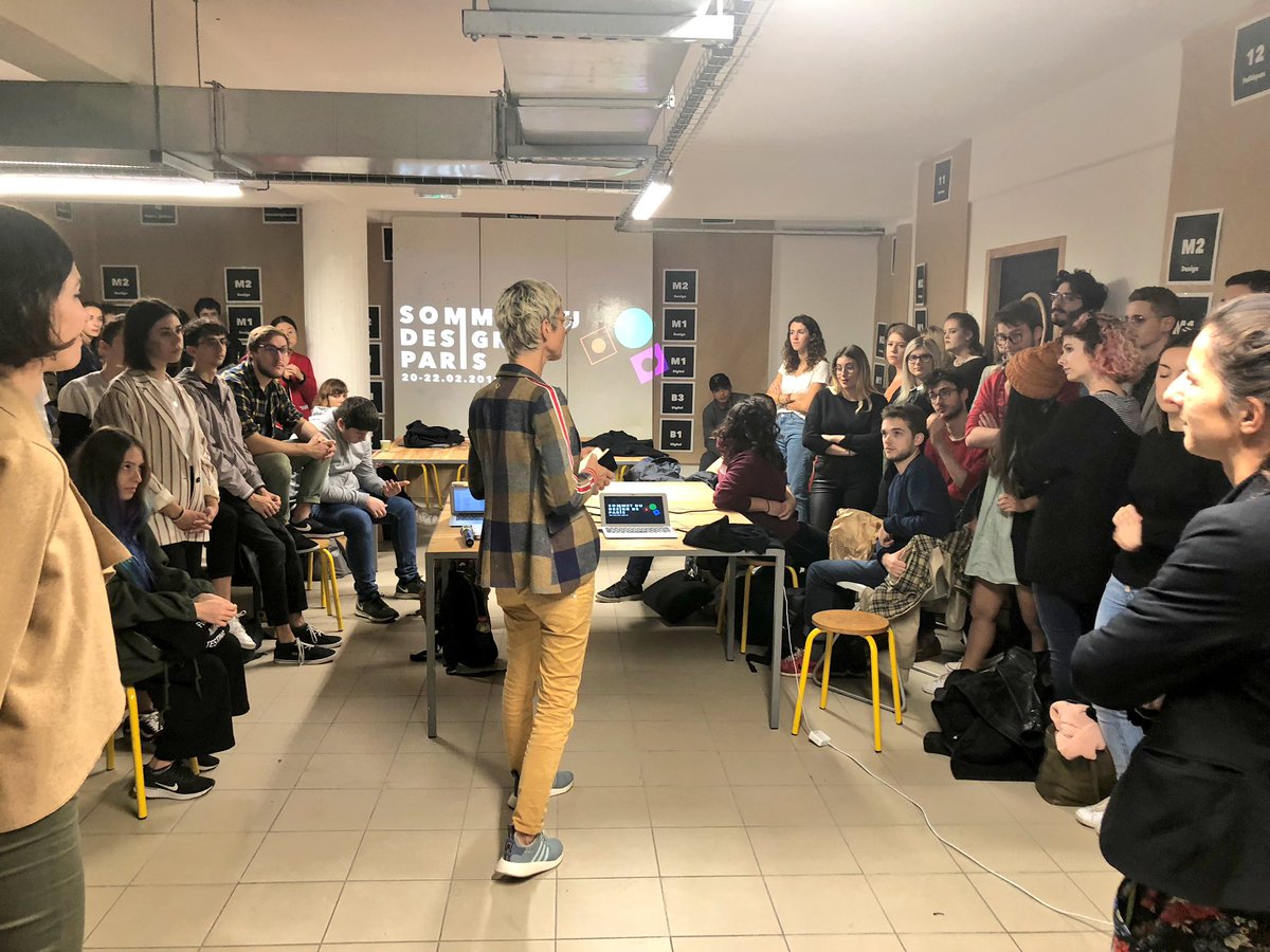 Nad_Alves's tweet photo. 📣 C’est parti pour le #hackathon @ecv_digital_aix &amp; #WorldDesignSummit qui organise en 2019 le #ParisDesignSummit ! Les étudiants ont 2 jours pour répondre aux problématiques pour une stratégie-cadre mondiale Design Durable à horizon 2030 ♻️ #PDS2019 #design #digital #ecvdigital https://t.co/LKjRscJElo