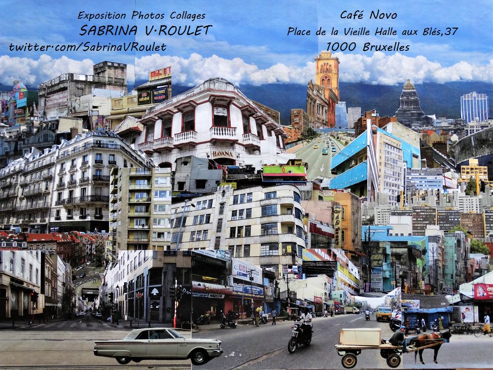 I have an exhibition of my collages at The Café Novo in Brussels.
Feel free to go & enjoy.

@BrusselsMuseums @BrusselsLife @BxlByLulu @seemybrussels @brusselblogt 
@VEBUSS @DCIJAC @periyakulam @bruxellesnewsbe @agustin_gut @Nusad