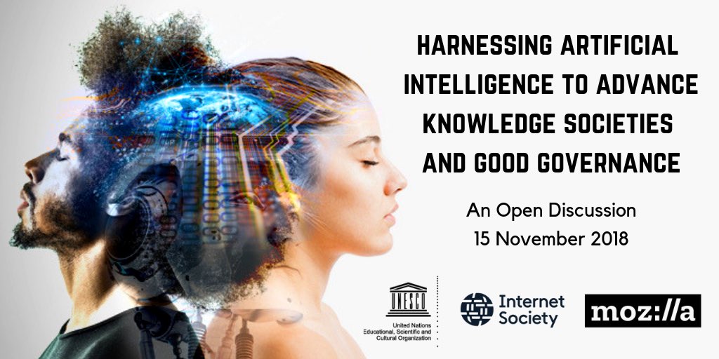 unescoNOW's tweet image. Our Open Discussion on #ArtificialIntelligence is about to start! Follow today’s debates about #AI4Knowledge and #AIGovernance

▶️ youtu.be/Jnm4_WxoGcM

#UNESCO4AI #AI
