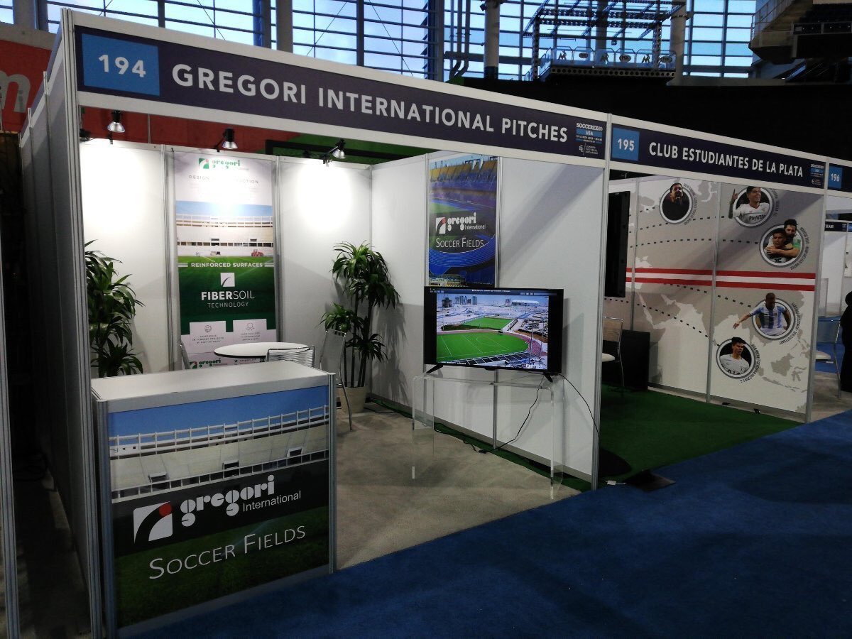 Gregori_Int's tweet photo. Be sure to stop by and visit us at booth #194 @Soccerex! The countdown is running! #Miami #SoccerexUSA #Soccerfields @MarlinsPark #networking https://t.co/tPPQWOd2Ch