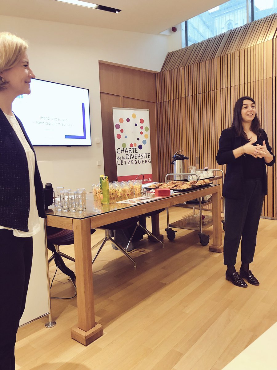 imslux's tweet image. Aujourd’hui nous sommes réunis pour le lancement du groupe de travail (Handi)Cap’ emploi pour partager et libérer la parole au sujet du handicap en entreprise ! #Handicap #handicapemploi