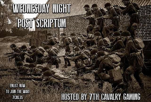 GamingWGarrets's tweet photo. Join us on Wednesday nights! Enlist in the #7thCavGaming now! #PostScriptum #milsimgaming #tacticalrealism #gamingdad #gaming #Twitch #GamersUnite https://t.co/Mf5QiQyvsf