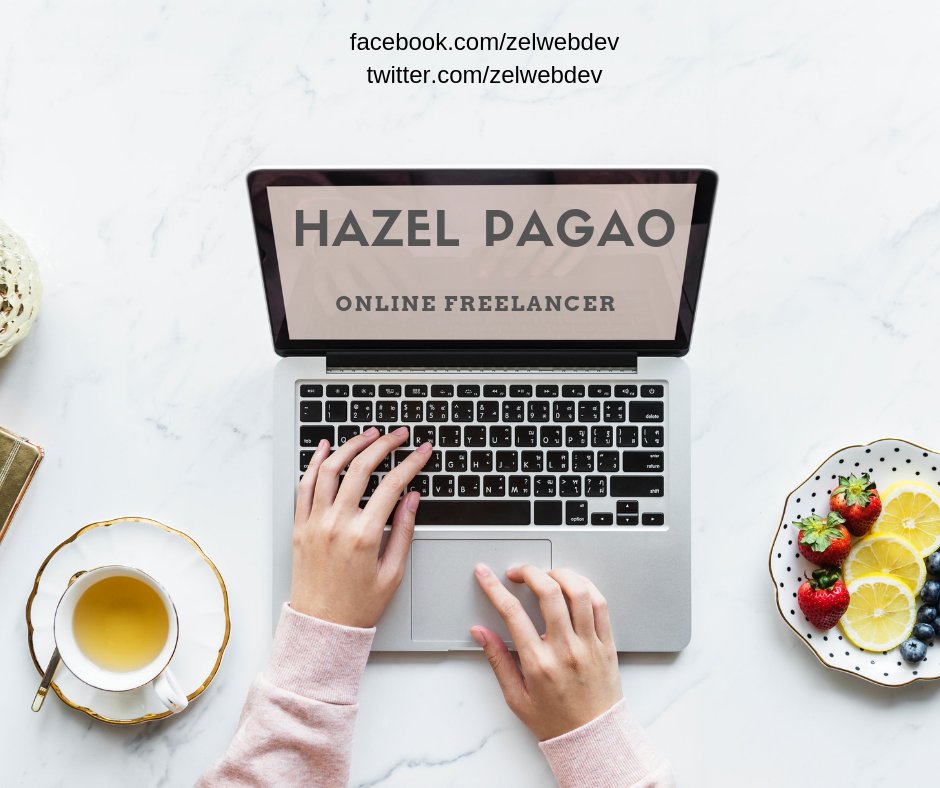 zelWebDev's tweet photo. If you are looking for a passionate freelancer with skills ranging from graphic design to building a website. I will work my very best to make your business shine. Message me on facebook and twitter @zelwebdev to know more of the services I offer. #freelancer #zelwebdev #webdev https://t.co/lZnwiy6c42