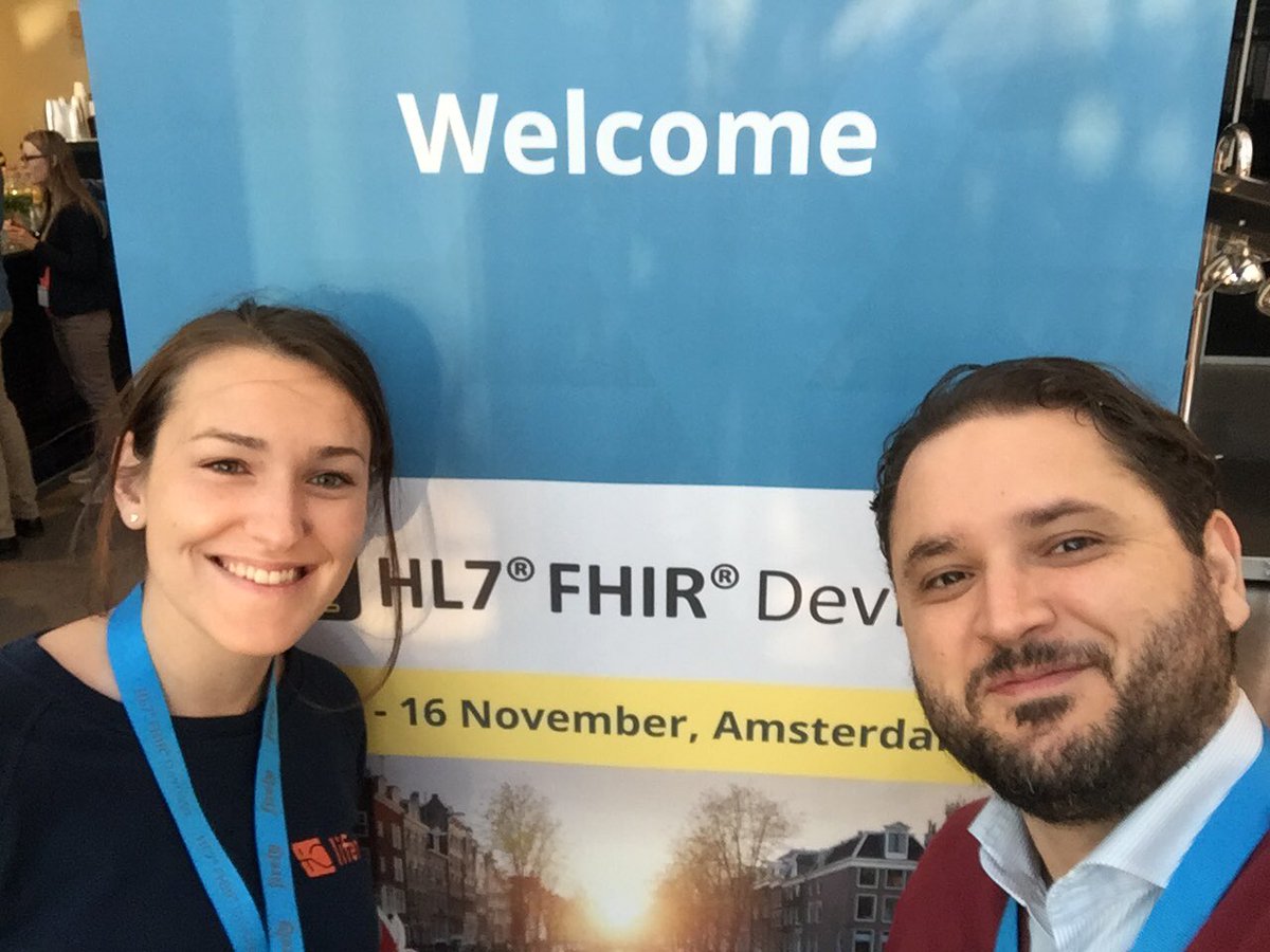 dumonsj's tweet photo. 🔥#Fhirdevdays18 DAYS 2 Representing @lifen_fr with @dadicool for the #Startup Track !! https://t.co/qNaoRaUuDf