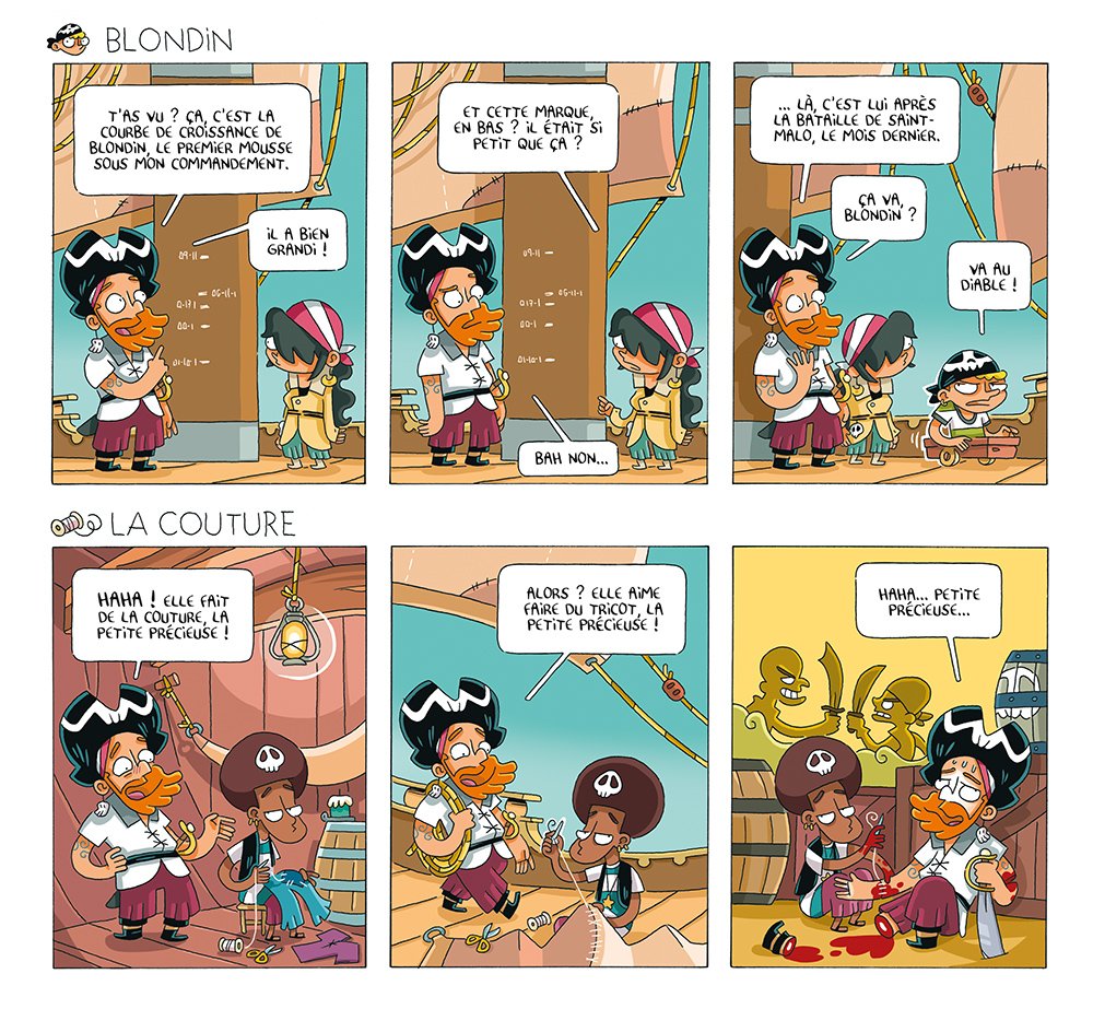 CendresBD's tweet photo. En 2015, je sortais un BD sur les pirates : Boucan. Qui depuis a été  pilonnée, faute de ventes - et faute de promo, hein... 
 
Il me reste 20 exemplaires - probablement les derniers au monde - si  vous voulez une BD dédicacée, moyennant mettons 30 balles, envoyez-moi un mp 😄 https://t.co/wAe8l25vsW