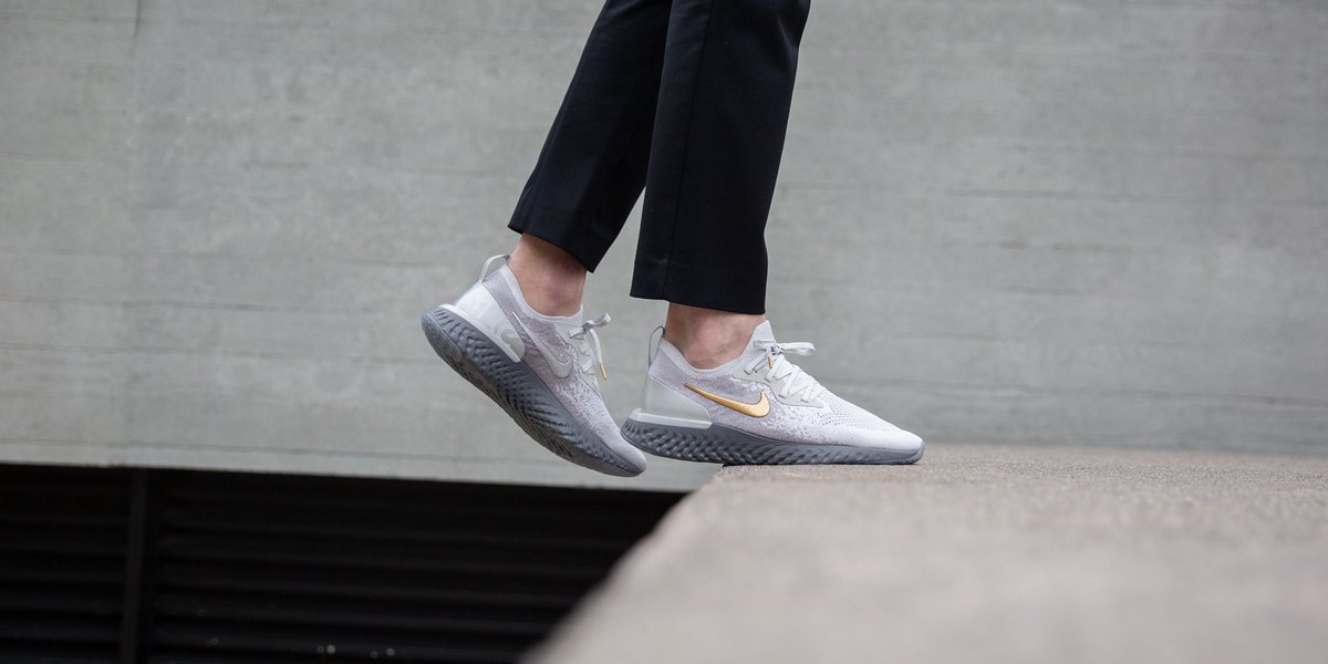 nike epic react flyknit metallic