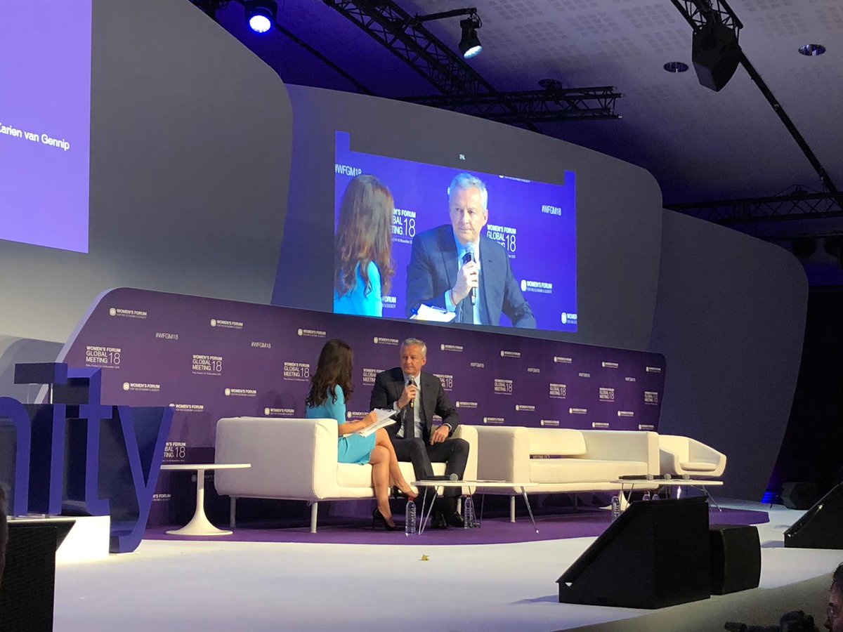 “You have to be clear: if you want to go out, you go out. You can’t keep all the advantages. You can’t have le beurre et l’argent du beurre !” <a href="/BrunoLeMaire/">Bruno Le Maire</a> <a href="/Economie_Gouv/">Ministère de l'Économie et des Finances</a> #futurestate #wfgm18 #brexit