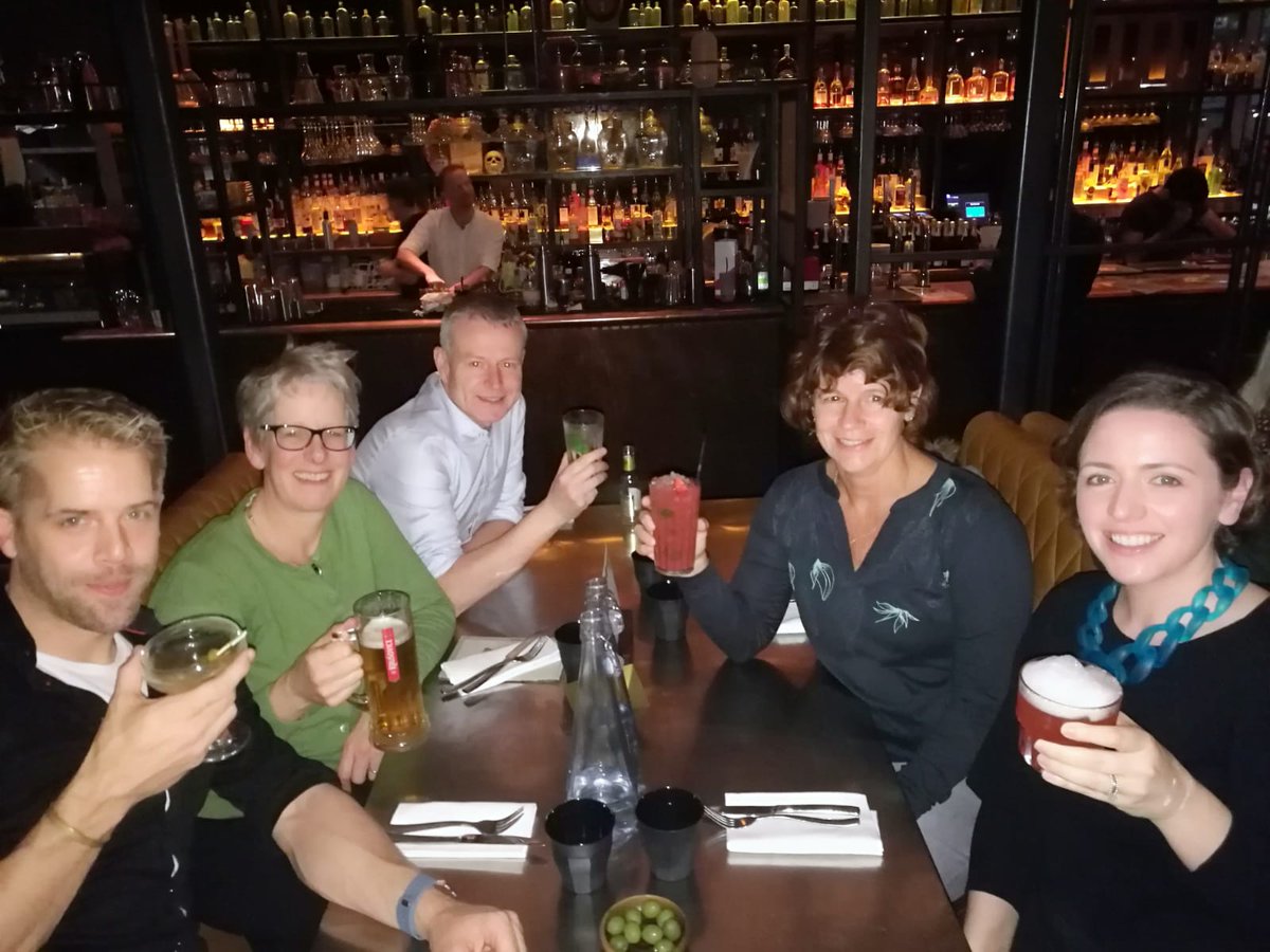 JawPhysio's tweet photo. #ACPTMD meeting with our Dutch colleagues from the #NVOF after they spent the day at the dental hospital. #TMJ #TMD @CathyPhysio @nhodgsonphys @CalmPhysio @CalmDentalCare https://t.co/Yi4kWfwmY2