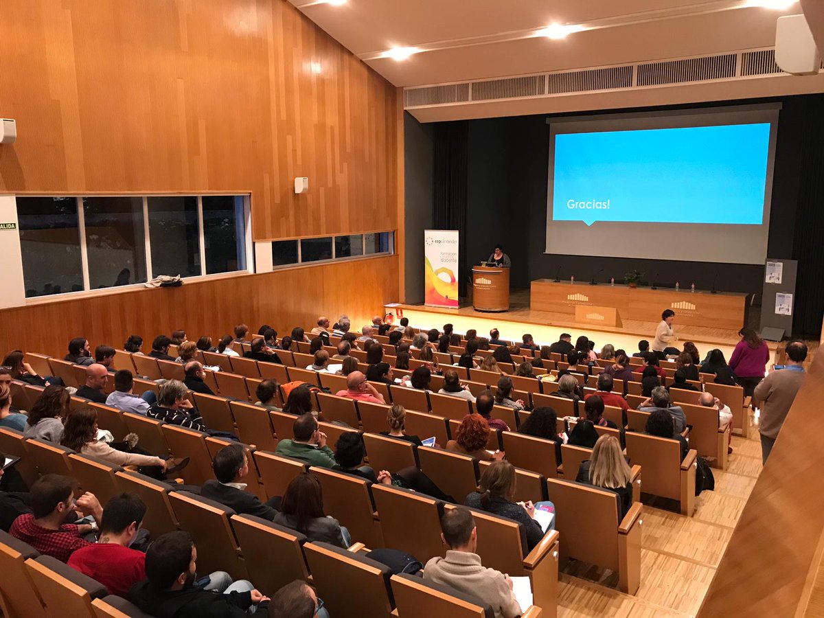 PepeCabelloFP's tweet photo. Gracias a tod@s por participar en la Jornada de #RetosFP #fpcantabria me quedo con una frase repetida por el alumnado que ha participado como ponente, "el aprendizaje activo, los Retos, son el futuro". Hagámoslo nuestro presente. @CEPSantander @fpcantabria https://t.co/7J7d8As5WI