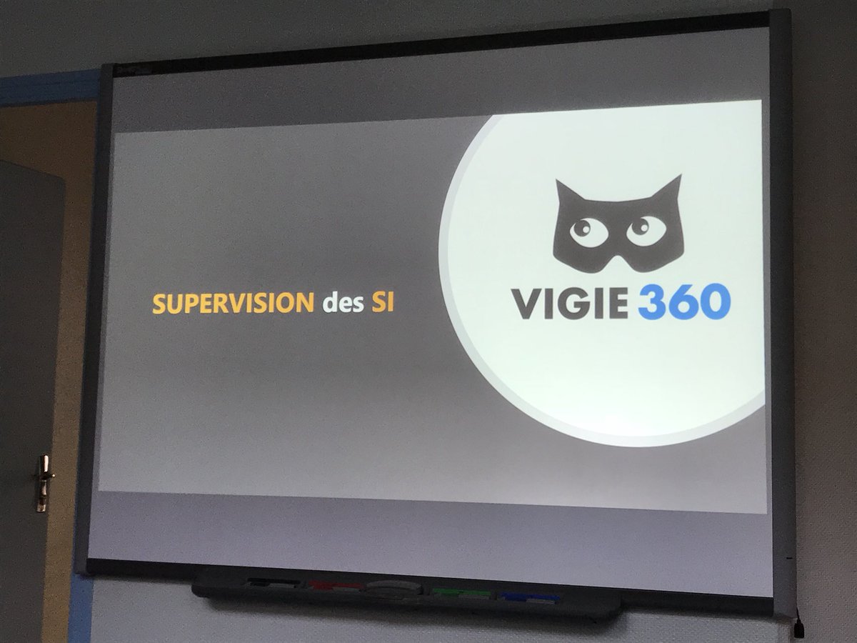 emmanuelchopot's tweet photo. Présentation de la solution de supervision du système informatique @Vigie360 de la société Yonnaise @IP_3G, bientôt leader du marché ! @FTechVendee #innovation #madeinvendee https://t.co/g5FUw7is2X