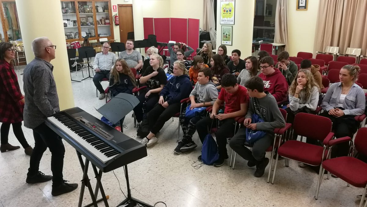 InsoapProject's tweet photo. The third day was full of fun activities! We played some traditional games and also went to the music school where some students performed for us and even a danish student (Sebastian) showed his drums skills. https://t.co/DRi1sMcJ9x
