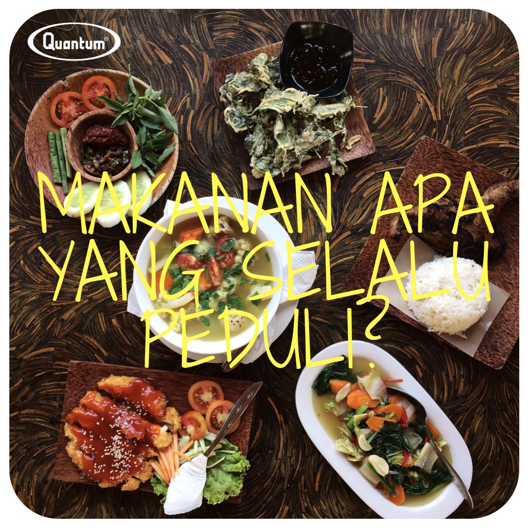 Quantum_INA's tweet photo. Halo bunda, tebak - tebakan yuk! Makanan apa yang selalu peduli? Yang tau jawabannya bisa tulis di kolom komen yaa :) 

#quantumindonesia 
#tebaktebakanisengquantum
#tebaktebakan https://t.co/0lVXNmymLy