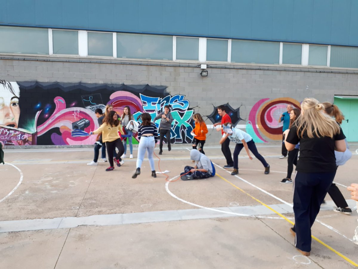 InsoapProject's tweet photo. The third day was full of fun activities! We played some traditional games and also went to the music school where some students performed for us and even a danish student (Sebastian) showed his drums skills. https://t.co/DRi1sMcJ9x
