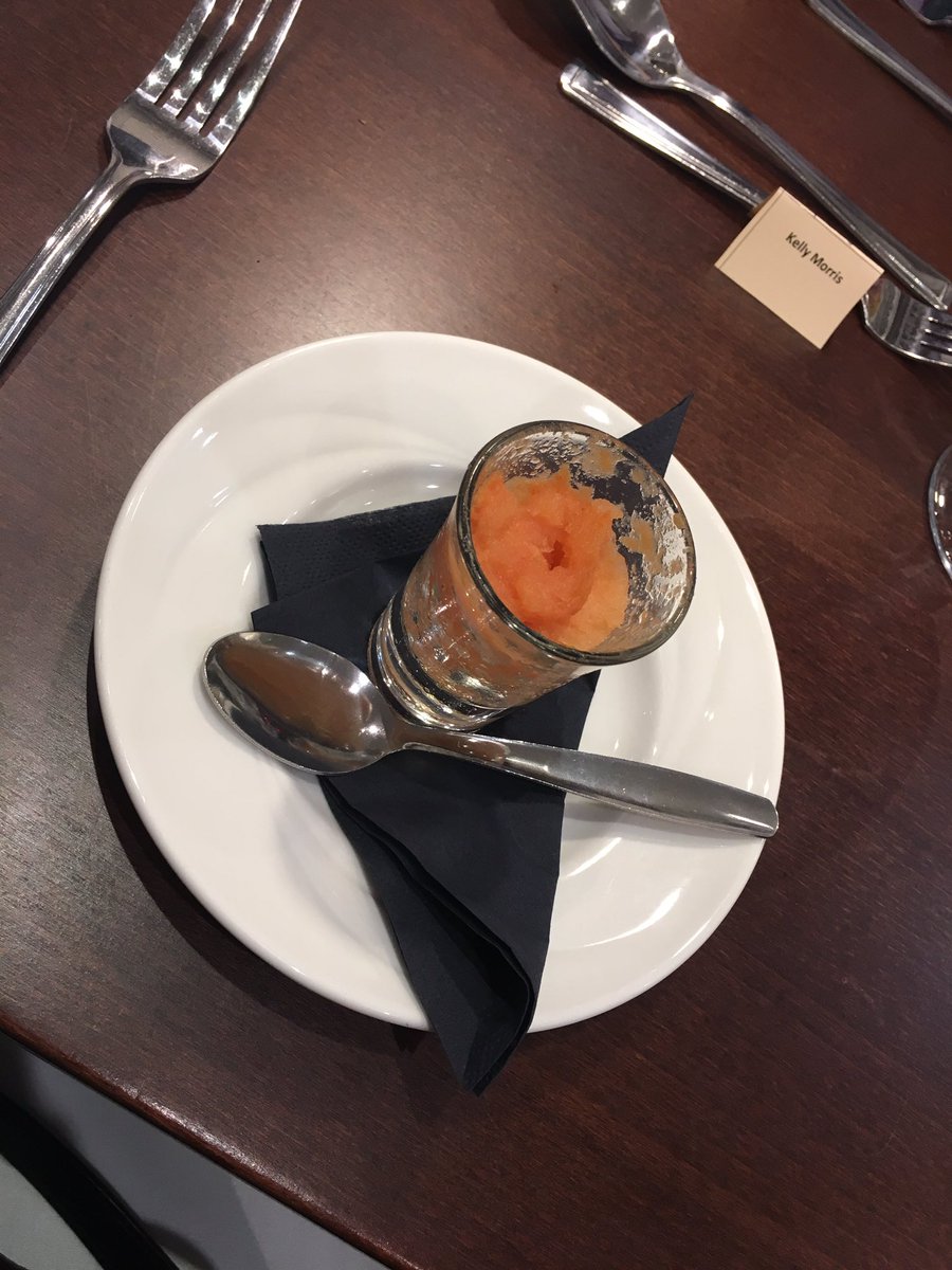 KellyCan18's tweet photo. Amazing dinner last night served by the students @bcot #talent #Futures #wishicouldcooklikethat https://t.co/BVU51l3PQv