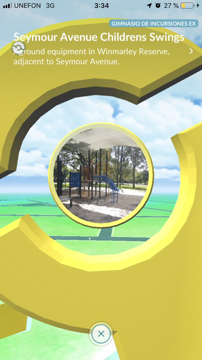 ByALEXXX_'s tweet image. Perth, 🇦🇺 
•Ex Raid Gym•  **Seymuor Avenue **
 T5: Gelatina
TEAM: Instinct⚡️
WEATHER: **BOOSTED🌪**
*Time Remaining 30:00
#KingRAIDS
*Enter at gym timer:✨**24:00,20:00**✨

```
-31.936046,115.799753
```
@ced3184  @KExpass @exraidpass @PGRaidLeader @raid_ex