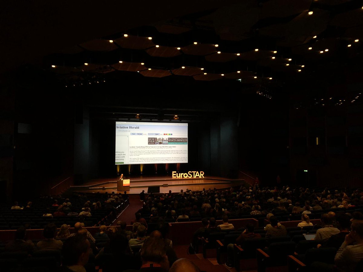 Our test engineers Silpa and @ravindraten visited #EuroSTARConf  in the Hague #testengineering #QA