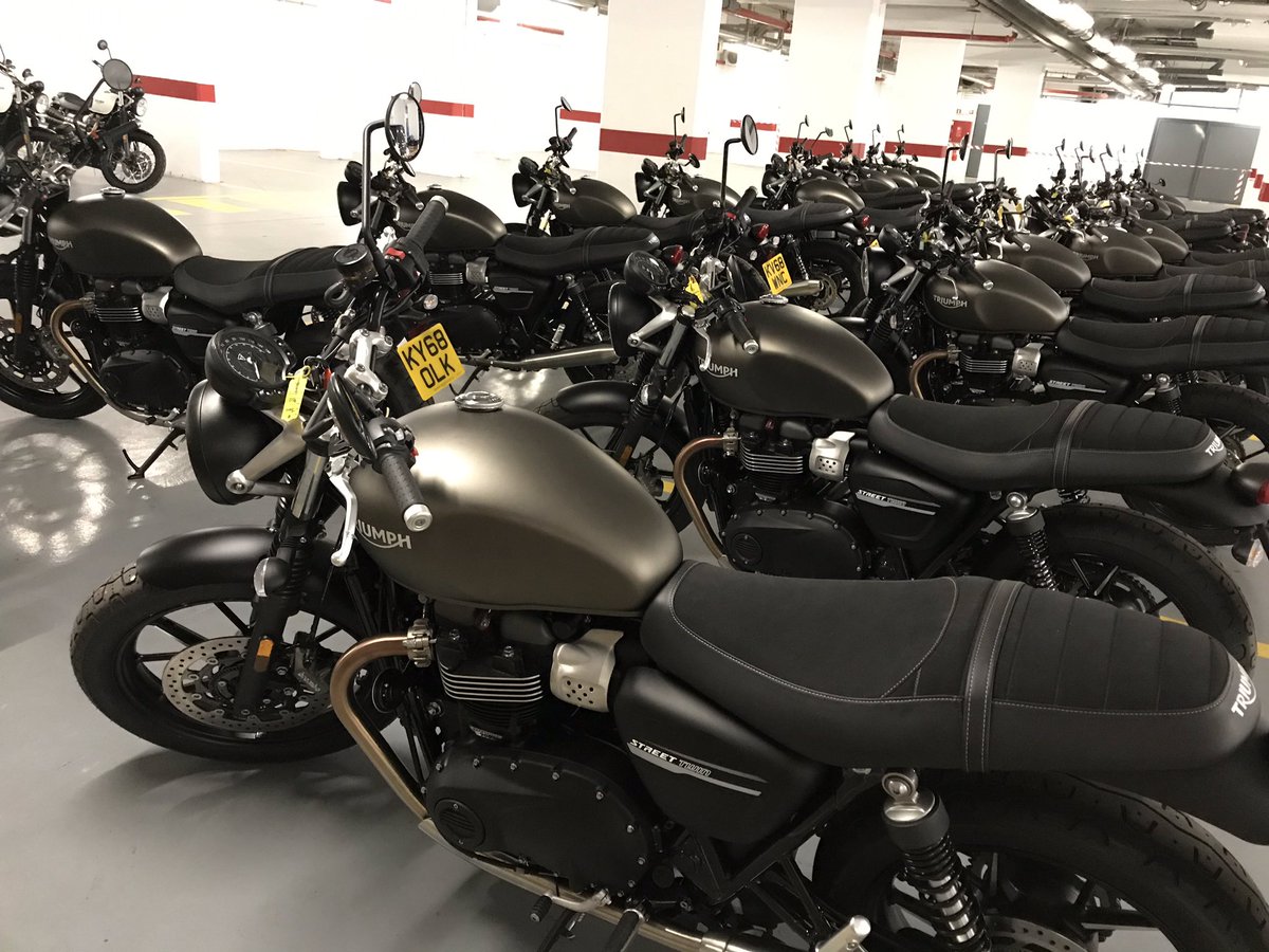 Well I’m pleased to confirm.........we have some bikes to ride!! 👊🏼👊🏼✊🏼

#TriumphPressRides