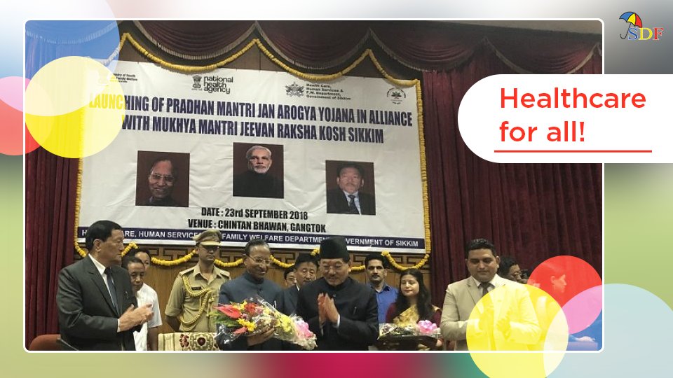 official_sdf's tweet photo. Did You Know?
Under the Mukhya Mantri Jeevan Raksha Kosh, @sikkimgovt provides treatment assistance of upto Rs. 2 Lakhs to non-BPL category families for necessary tertiary #healthcare facilities.
#RoleModelSikkim https://t.co/3eA5iEFJWH