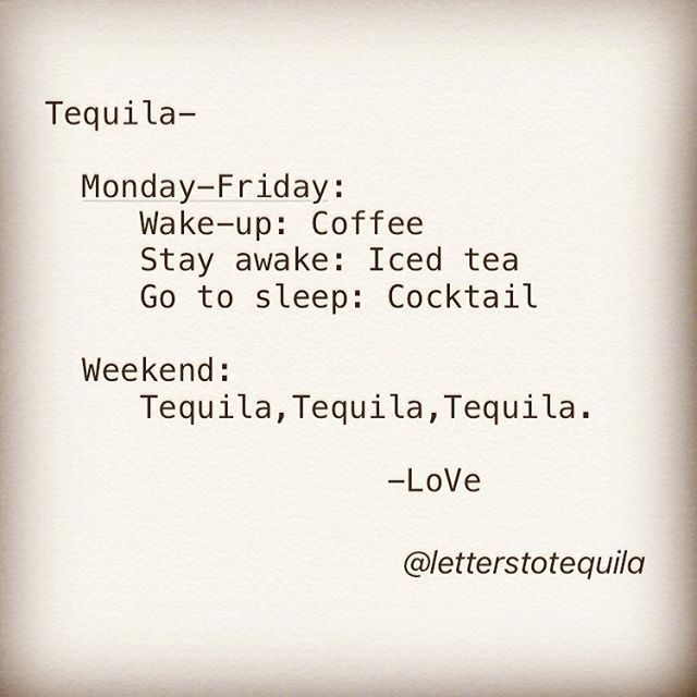 LPWoodward's tweet photo. Just Pinned to Tequila Memes: #tequila #letterstotequila #tequilalove #tequilatime #tequilashot #tequilaplease #margarita #mondaythroughfriday #coffee    #Regram via @letterstotequila) https://t.co/IsnU2lJV76 https://t.co/s1zWgrPXgW
