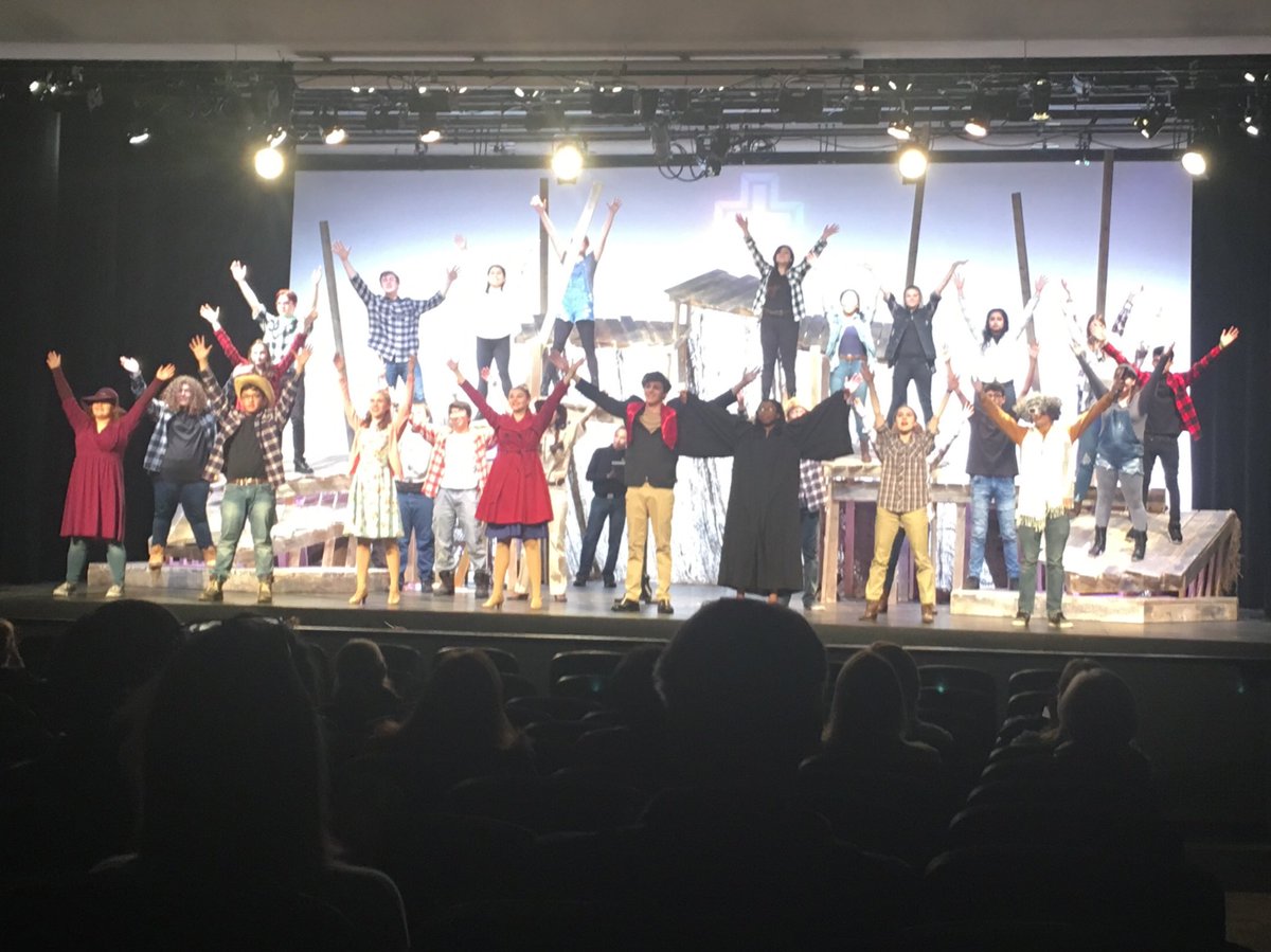 ElkGrove_HS's tweet photo. Staff got a sneak preview of Bat Boy tonight.  Don’t miss it, another phenomenal musical from our Fine &amp; Performing Arts!! #WeAreEG https://t.co/liDNnxwS8Y