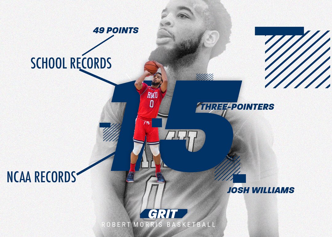 RMUMBasketball's tweet photo. Y’all know his name! #GRIT https://t.co/uZDlp4R0Z0