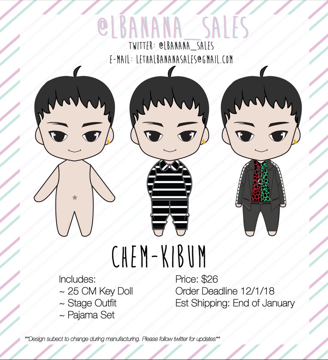 lbanana_sales's tweet photo. 💎💕PLS RT💕💎
✔Comfy Pajamas
✔Starry Eyed⭐
✔Stylish Harness
Don't miss out, orders closing in 17 days! Order here: https://t.co/BTz4tD980Q
#shinee #kpopdoll #foreveryours #kimkibum #key #키 #shawol #plushdoll #fangood https://t.co/9cl2Kz1QR3